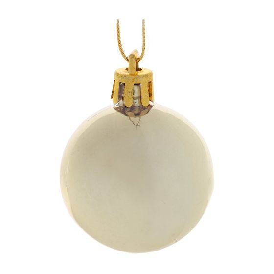 Набор из 12шт Украшение новогоднее &quot;Шар&quot;, D 4 см, L9,5 W9,5 H10,5 см