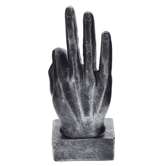 Фигурка декоративная "Рука", L7 W5 H16 см