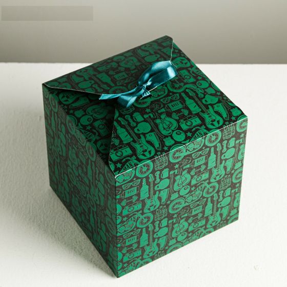 !НАБОР 2 ШТУКИ - Коробка складная «Брутальность», 18 × 18 × 18 см