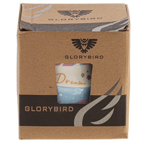 Кружка с крышкой и ложкой, 480 мл, L7,5 W7,5 H9 см