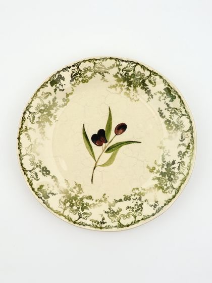 Тарелка керамическая плоская «Винтаж», 21.5 см, Dolce Ceramo