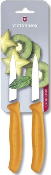 Набор ножей Victorinox Paring Knife (6.7636.L119B) 2шт оранжевый