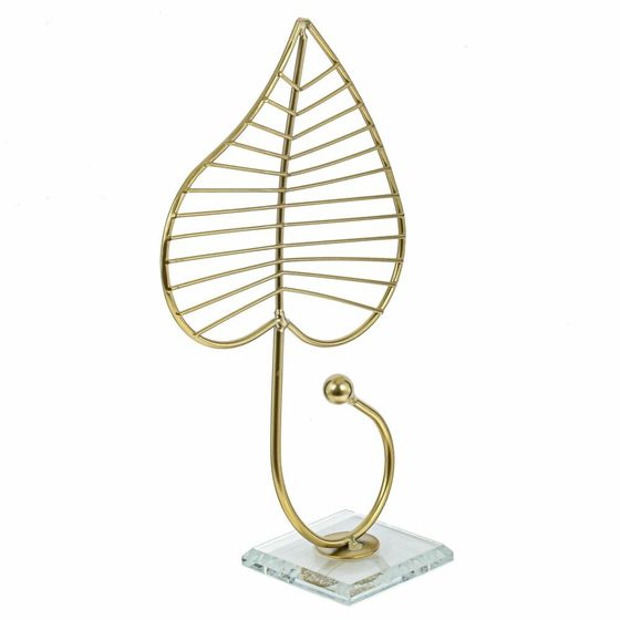 Фигурка декоративная &quot;Лист&quot;, Д13 Ш6 В22 см