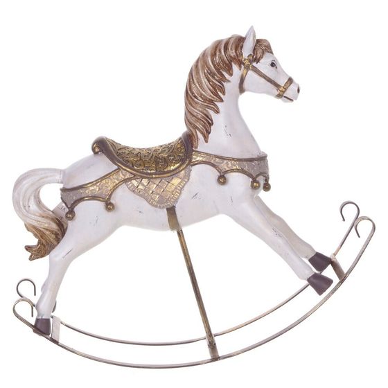 Фигурка декоративная &quot;Лошадка-качалка&quot;, L34,5 W9 H30,5 см