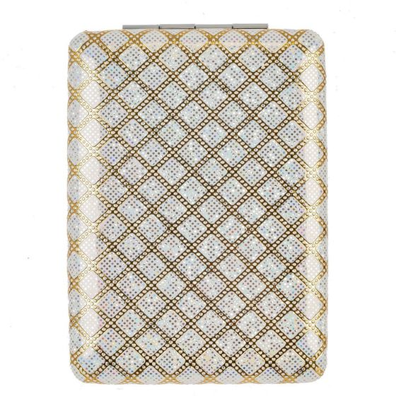 Зеркало карманное, Д6 Ш8,5 В1,5 см, 6в.