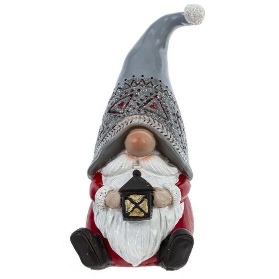 Фигурка декоративная &quot;Гном&quot;, L7 W7,5 H14,5 см, 2в.