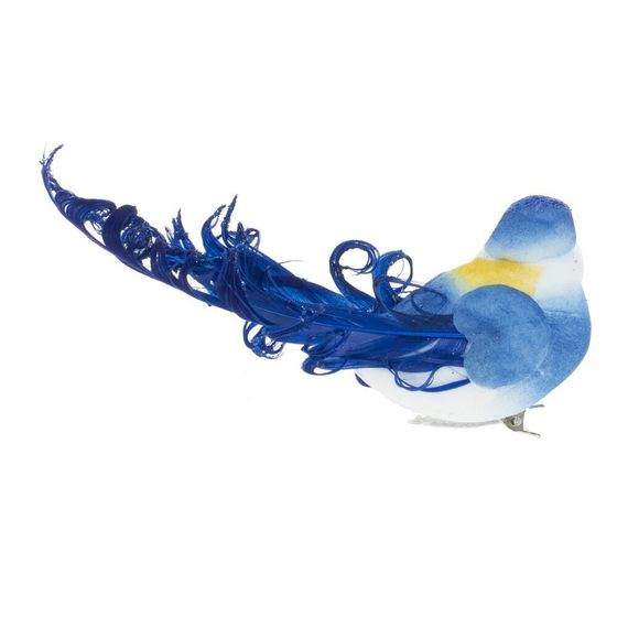 Изделие декоративное &quot;Птичка&quot;, L12 W4 H5,5 см, 2в.