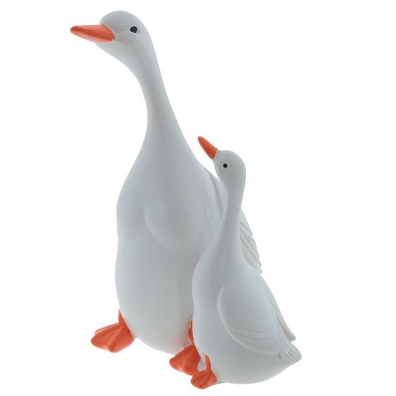 Фигурка декоративная &quot;Гуси&quot;, L9 W8 H14,5 см
