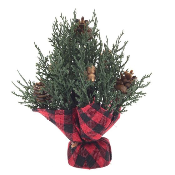 Изделие декоративное &quot;Елка&quot;, L10 W10 H17 см, 4в.