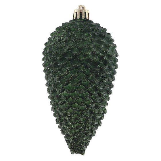 Набор из 2шт Украшение новогоднее &quot;Шишка&quot;, L12 W12 H6,5 см