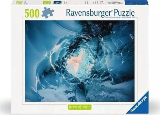 Ravensburger Puzzle 500 Wewnątrz lodowca