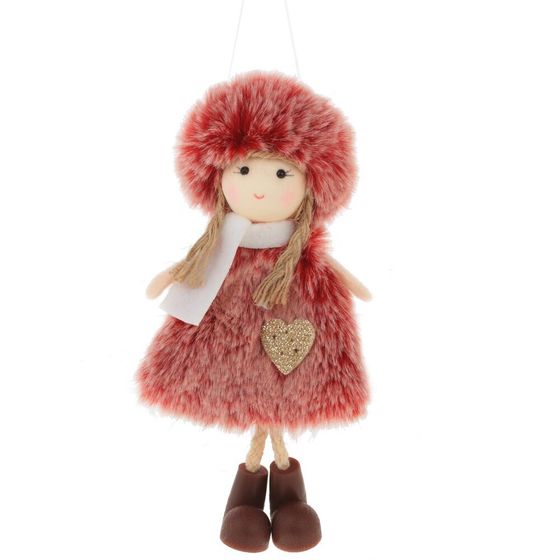 Изделие декоративное подвесное &quot;Девочка&quot;, L8 W5 H15 см, 3в.