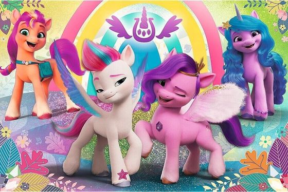 Trefl Puzzle 60el W świecie przyjaźni. My Little Pony 17390 Trefl