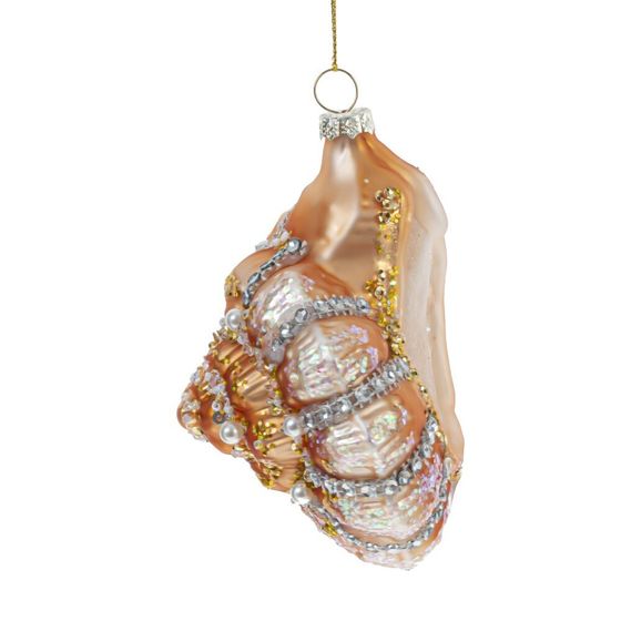 Украшение новогоднее &quot;Ракушка&quot;, L9,5 W7 H12 см