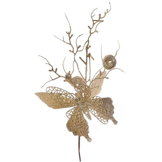 Изделие декоративное &quot;Бабочка&quot;, L15 W7 H40 см, 4в.