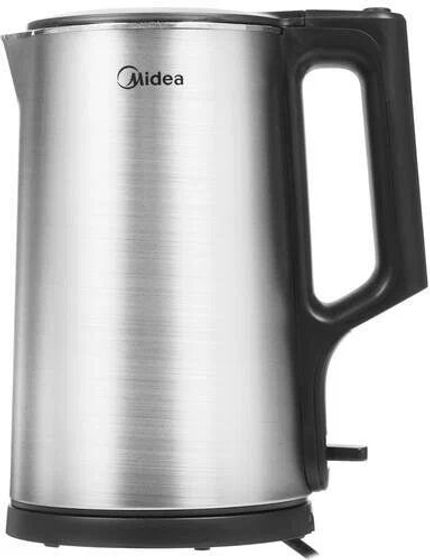 Чайник электрический Midea MK-8064 1,7л 2200Вт стальной