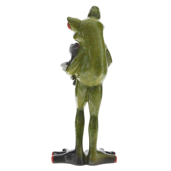 Фигурка декоративная "Лягушка", L6,5 W5 H15 см