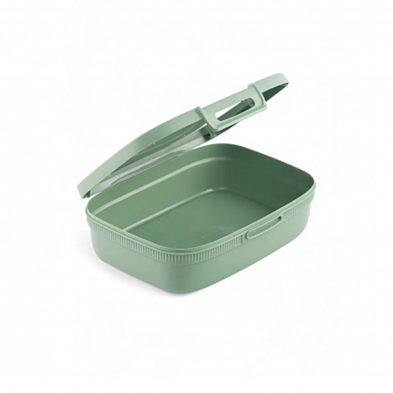 Контейнер пищевой SNAP BOX зеленый 1.3л прямоугольный