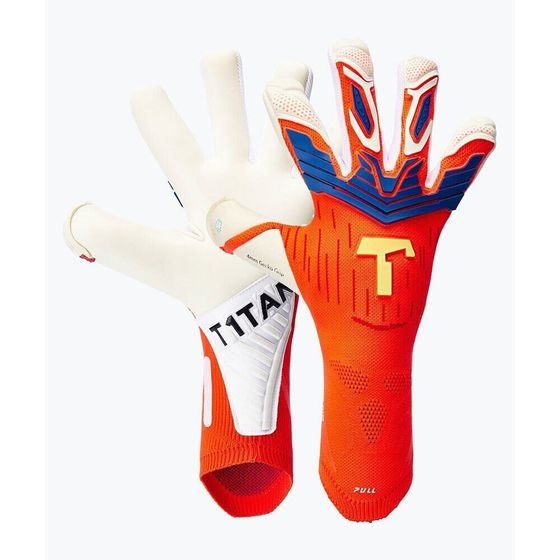 T1TAN Alien Gravity Red 2.0 goalkeeper gloves