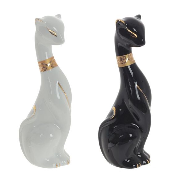 Фигурка декоративная &quot;Кот&quot;, Д4 Ш5,5 В16 см, 2в.