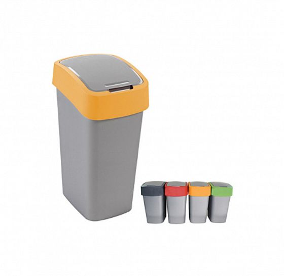 Контейнер для мусора FLIP BIN 50л оранжевый