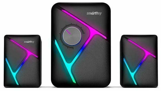 Колонки 2.1 Smartbuy (SBA-4500) S2 12Вт черный