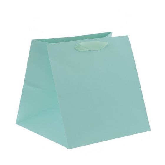 Пакет подарочный (бумага 210г/м2, блок 12шт), L26 W26 H26 см, 4в.