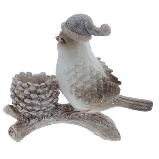 Фигурка декоративная &quot;Птичка&quot;, L16,5 W6,5 H14 см, 2в.