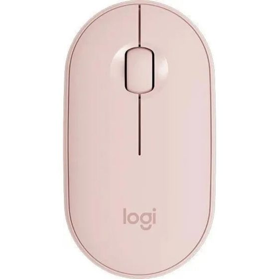 Мышь LOGITECH Pebble M350, беспроводная, оптическая, 1000 dpi, розовая