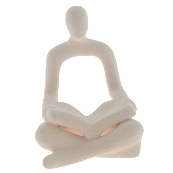 Фигурка декоративная &quot;Читатель&quot;, Д9,5 Ш9 В14 см