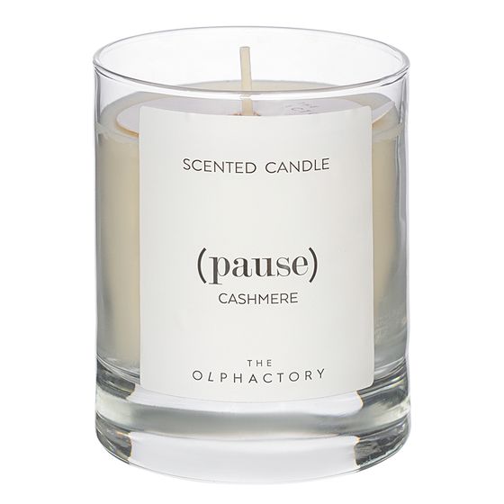 Свеча ароматическая The Olphactory, Pause, Cashmere (новая), 40 ч