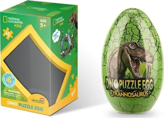 Cubic Fun PUZZLE NATIONAL GEOGRAPHIC TYRANOZAUR REX