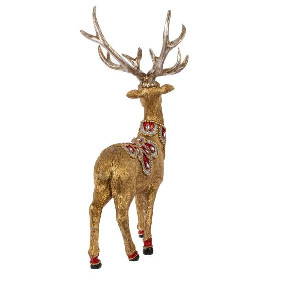 Фигурка декоративная &quot;Олень&quot;, L21 W14 H33 см