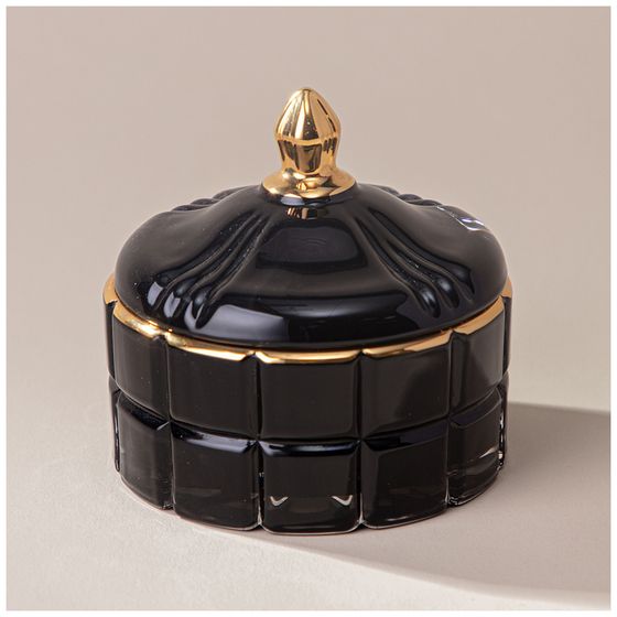 СВЕЧА АРОМАТИЧЕСКАЯ &quot;LOVELY&quot; BLACK 10,5Х10,2Х10 СМ