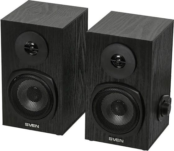 Колонки 2.0 Sven SPS-575 6Вт черный