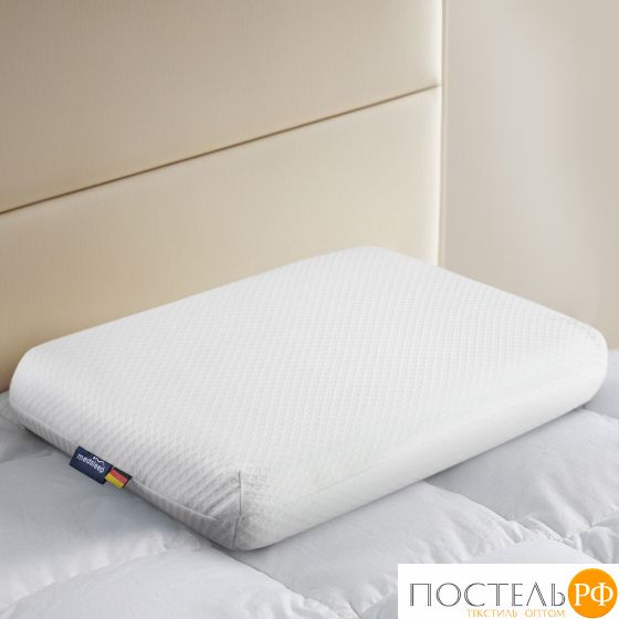 MedSleep МЕМОРИ КЛАССИК КУЛ бел Подушка анатомическая 59x39x9, 1 пр., плстр/пенополиуретан