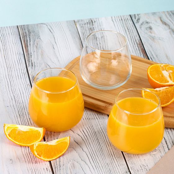 Набор стаканов ГАБИ 6шт 350мл низкие