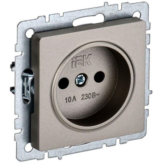 Розетка IEK BR-R10-10-K37 BRITE, без заземления