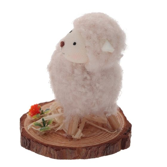 Фигурка декоративная &quot;Овечка&quot;, L7 W7 H9 см, 2в.