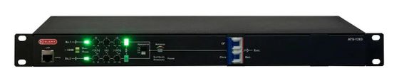 АВР Elemy ATS-1203/16/S/E/DO 1U 19&quot; ввод:2xС20 выход:1xC19-6xС1316A черный