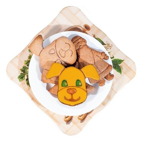 !09 Набор 2-х форм - Форма для вырезки теста «Собачка»