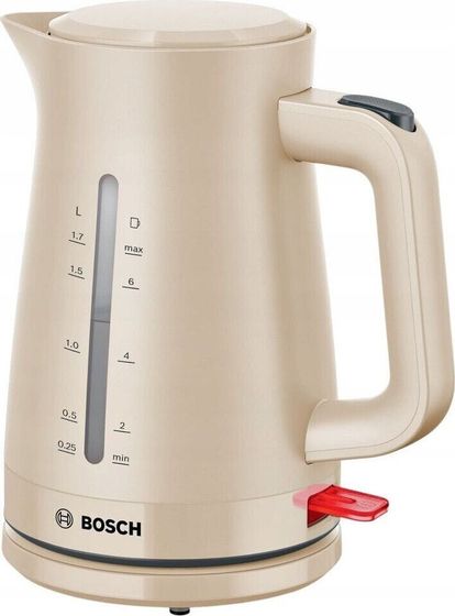 Czajnik Bosch Czajnik elektryczny Bosch MyMoment TWK3M127 2400W 1,7l Plastikowy Beżowy