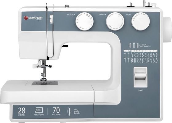 Швейная машина Comfort 3050 серый/белый