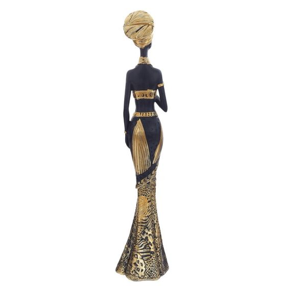 Фигурка декоративная &quot;Африканка&quot;, L8 W8 H38,5 см