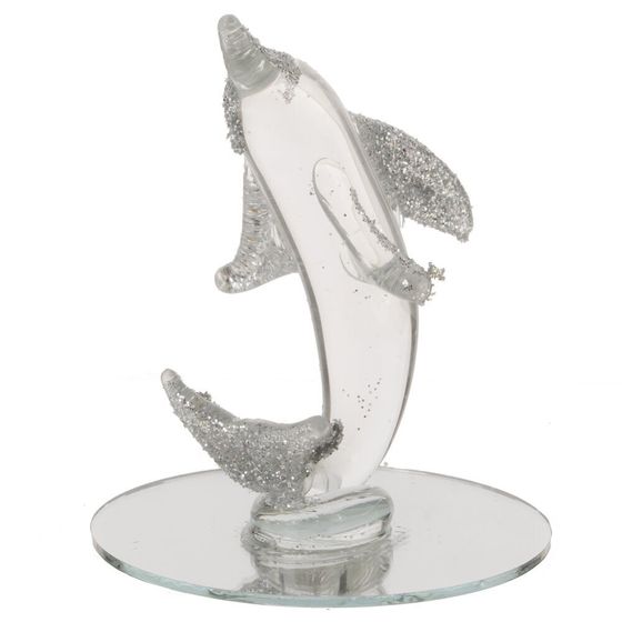 Фигурка декоративная &quot;Дельфин&quot;, Д4,5 Ш4,5 В5,5 см