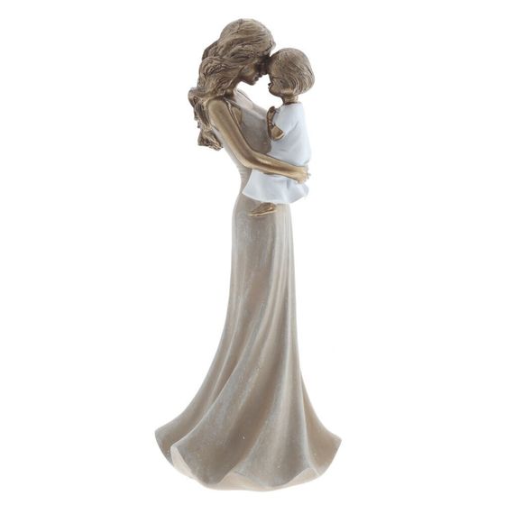 Фигурка декоративная "Девушка с ребенком", L9 W8,5 H21,5 см