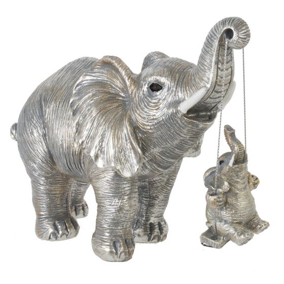 Фигурка декоративная "Слоны", L16 W8 H14 см