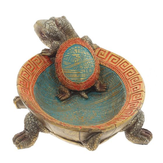 Фигурка декоративная "Черепахи", L22 W16 H10 см