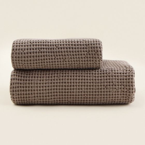 Полотенце вафельное SL HOME: Linen &quot;Саббиа&quot; 60х140 см, 51% лён, 49% хлопок, 235 г/м2