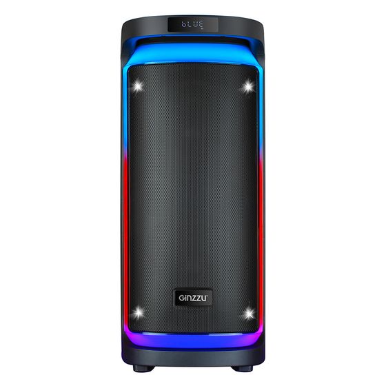 Мидисистема Ginzzu GM-226 LED TWS 1000Вт черный